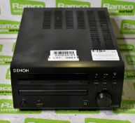 Denon RCD-M39DAB mini Hi-Fi CD receiver - Black