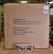 Tapmedic LLC safety goggles - 150 pairs