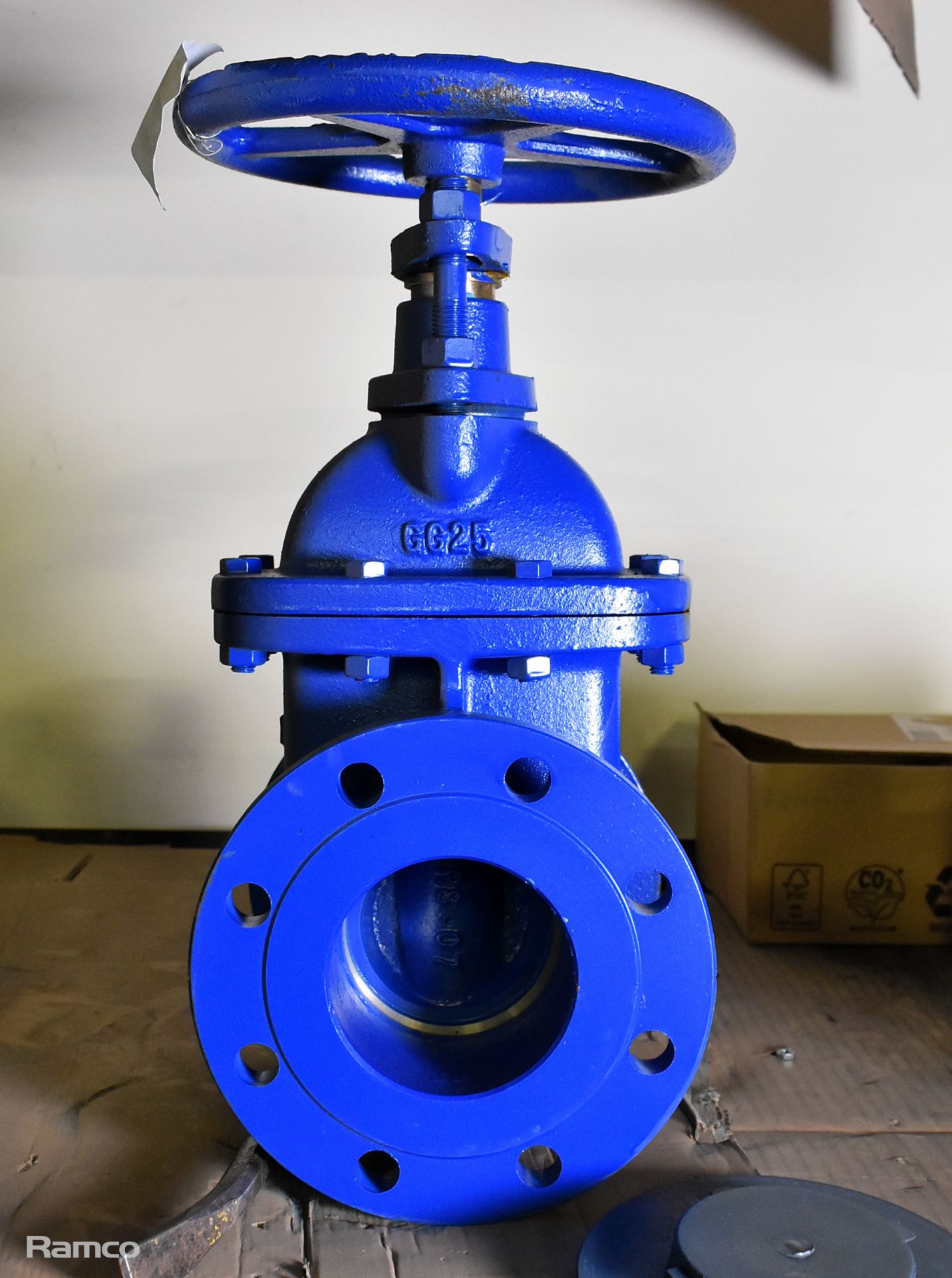 HUK DN100 GG25 PN16 NRS type gate valve - Image 2 of 5