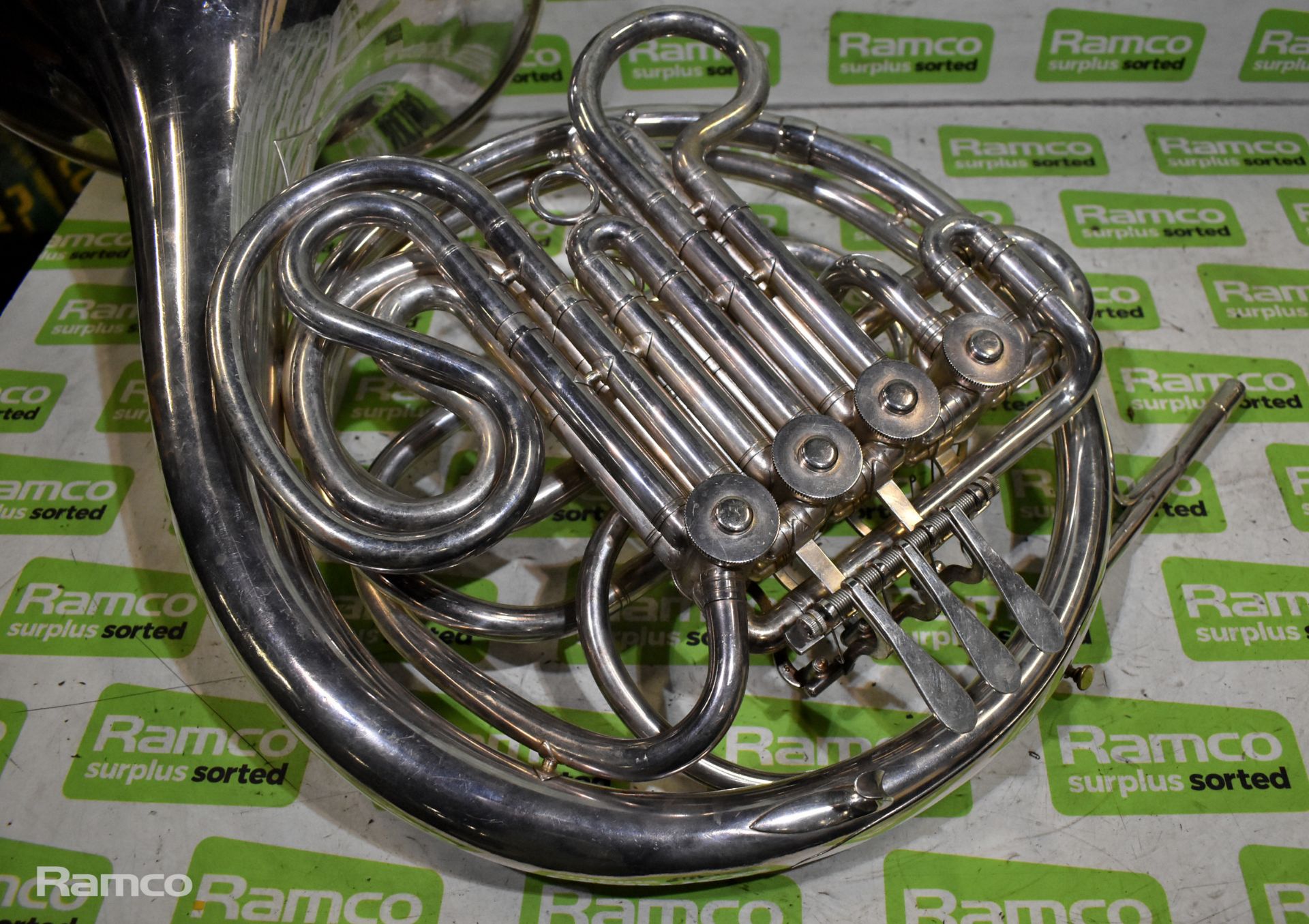 Besson french horn in hard carry case - Serial No. 19894 - Bild 3 aus 13