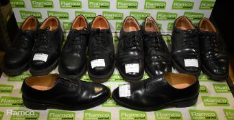 County Classic size 9 shoes, Solovair size 9 oil resistant shoes, Solovair size 10 oil resistant