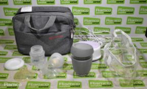 Lekebaby carry bag with Philips Avent SCF 332 breastfeeding kit