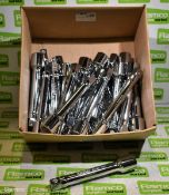 25x Draper Expert socket wrench extension barS 3/4 inch - 7-3/4 inch