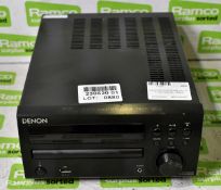 Denon RCD-M39DAB mini Hi-Fi CD receiver - Black