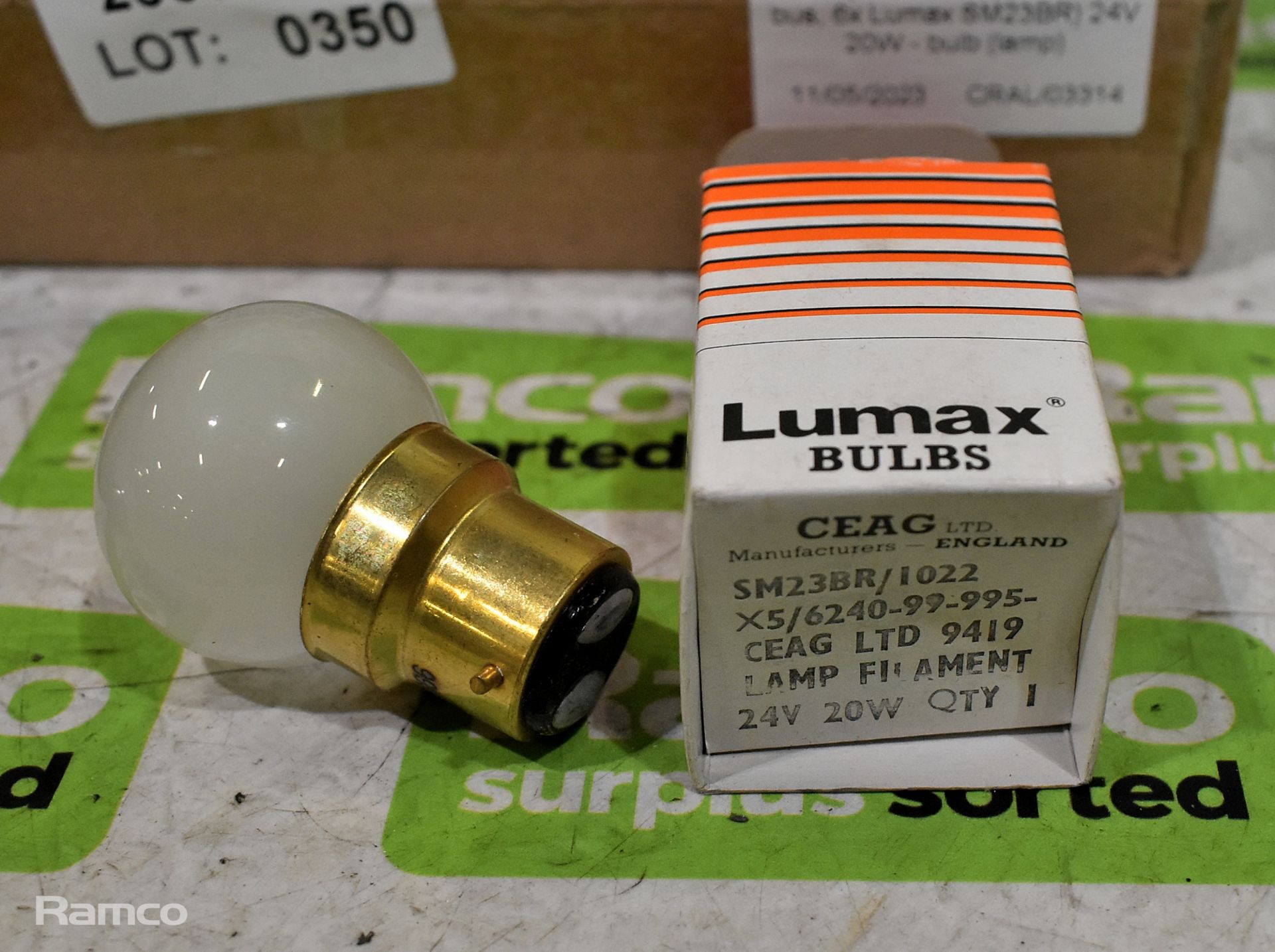 14x (8x Autolamps BA22D bus, 6x Lumax SM23BR) 24V 20W - bulbs - Image 3 of 3