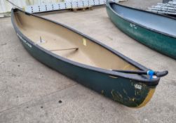 Mad River Legend 15 canoe - approx dimensions: 4500 x 900 x 400mm