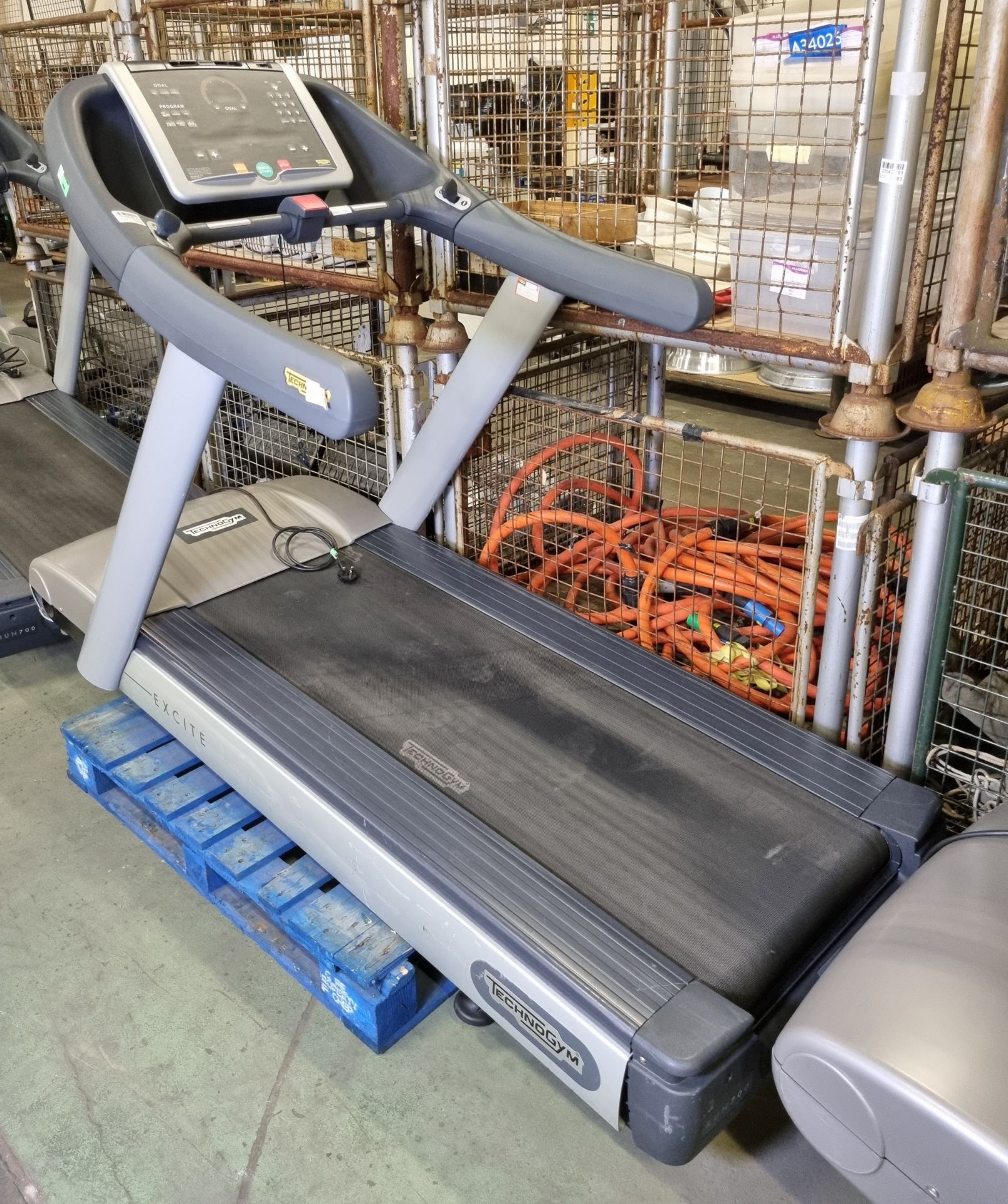 TechnoGym Excite treadmill - W 2160 x D 950 x H 1500mm