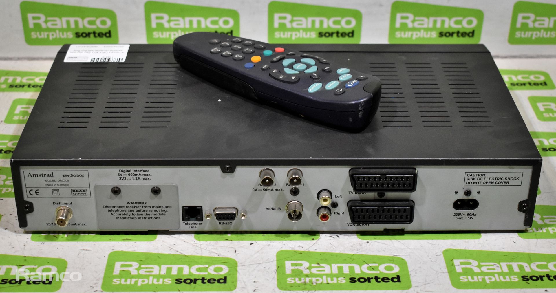 Panasonic TU-DSB50 Sky digibox satellite receiver set top box, Amstrad DRX300 Sky digibox satelite - Bild 6 aus 7