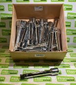 24x Draper Expert socket wrench extension barS 3/4 inch - 7-3/4 inch