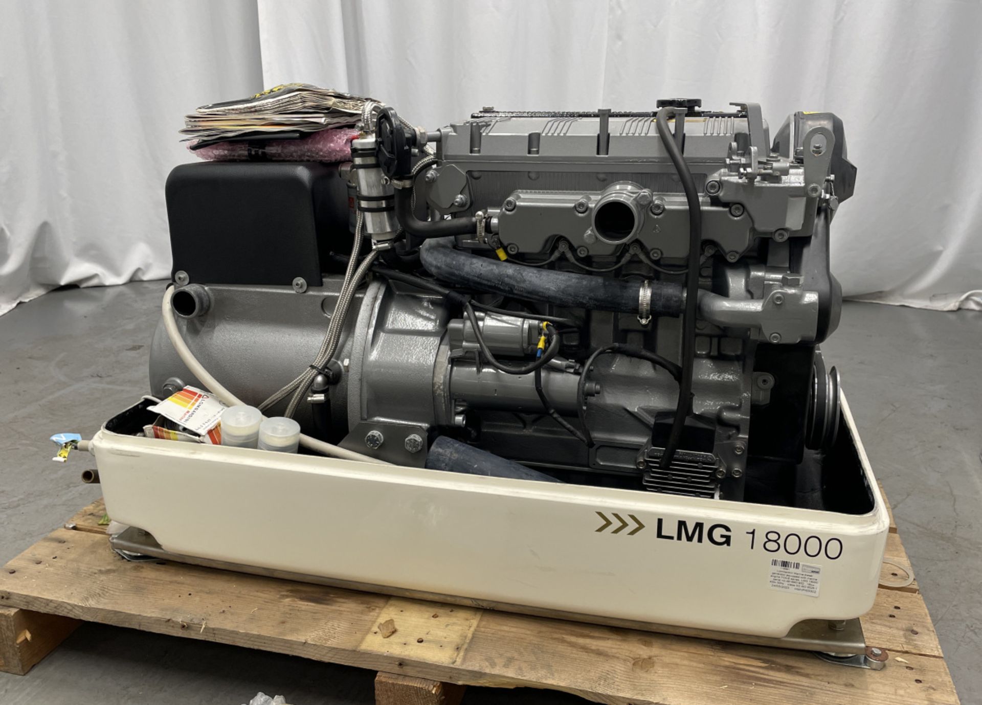 Lombardini Marine diesel generator equipped with marine engine FOCS series: LMG 18000