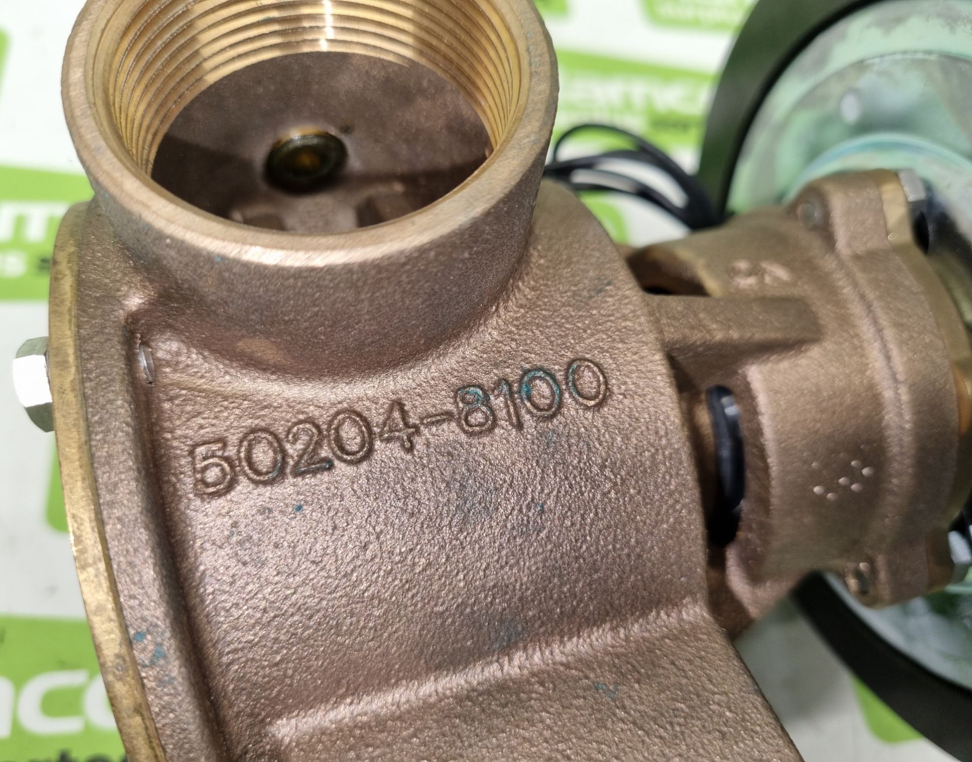 Jabsco 50200-2111 Bronze clutch pump - 24V - L 150 x W 190 x H 200mm - Bild 7 aus 8