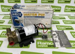 Jabsco model 23680-4130 general purpose water puppy - 24v 10a - robust bronze design