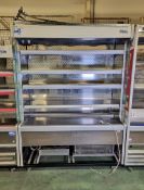 Williams Gem A150 SCN multideck display refrigerator W 1500 x D 670 x H 1850mm