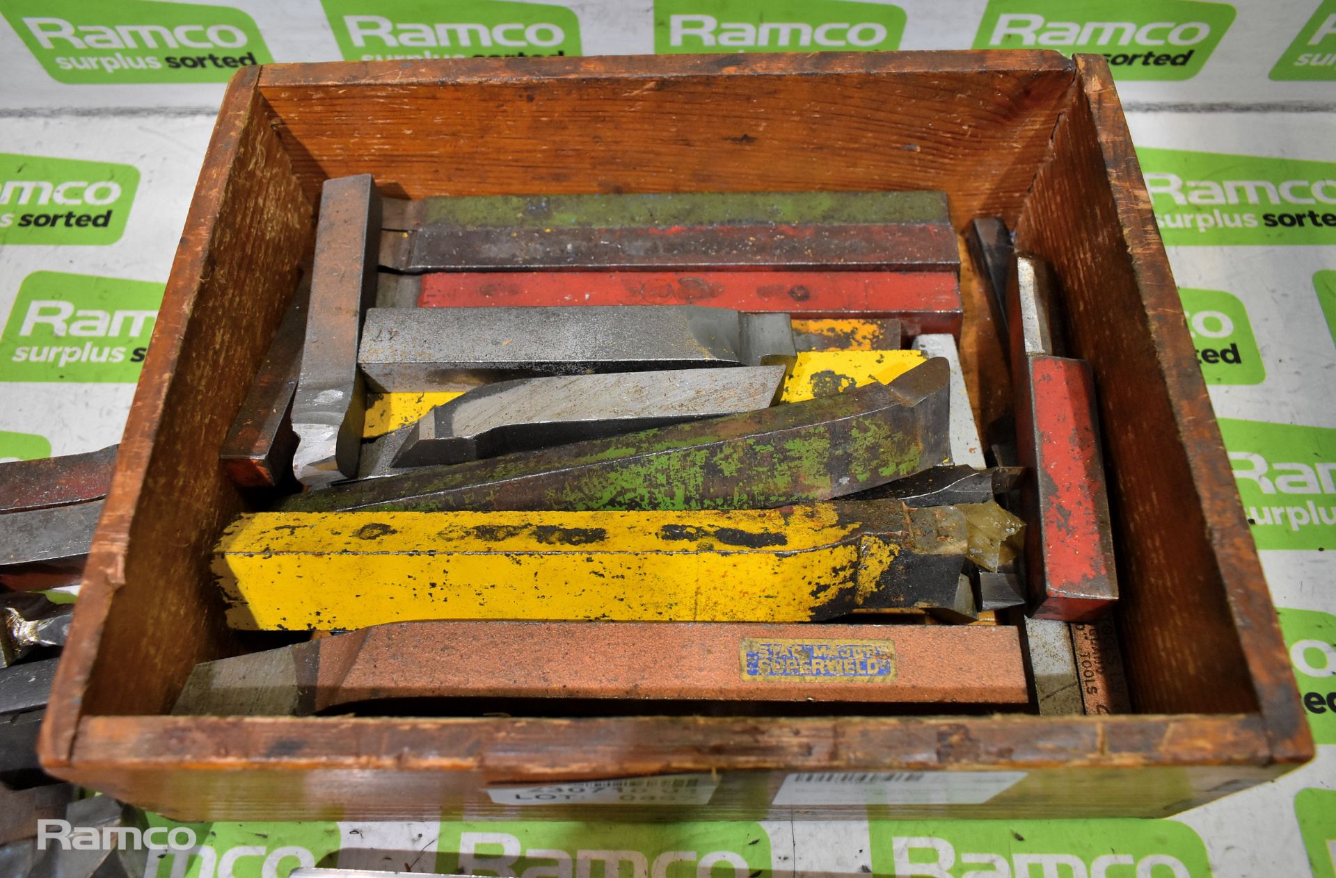 30x assorted heavy duty lathe tools - Bild 4 aus 5