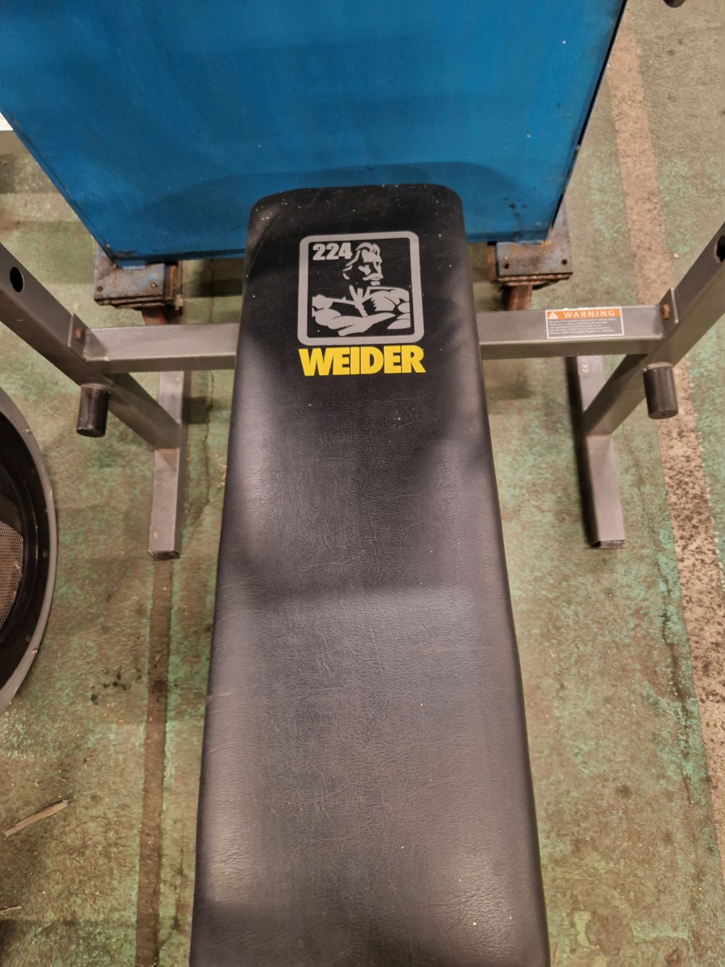 Incline weight bench - L 1200 x W 710 x H 1170mm - Image 4 of 4