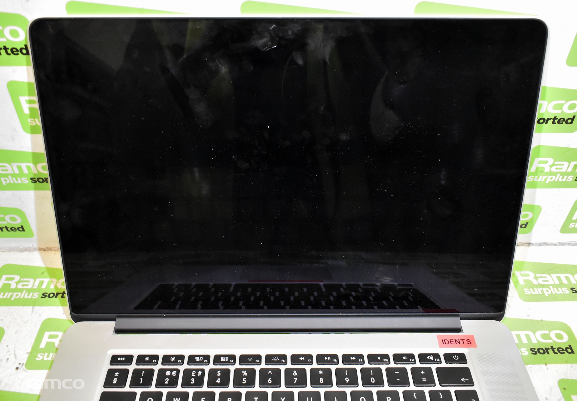 2015 15 inch Apple Macbook Pro - model number A1398 - NO CHARGER - Image 2 of 5