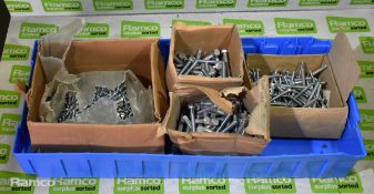Hex bolts - various lengths and sizes