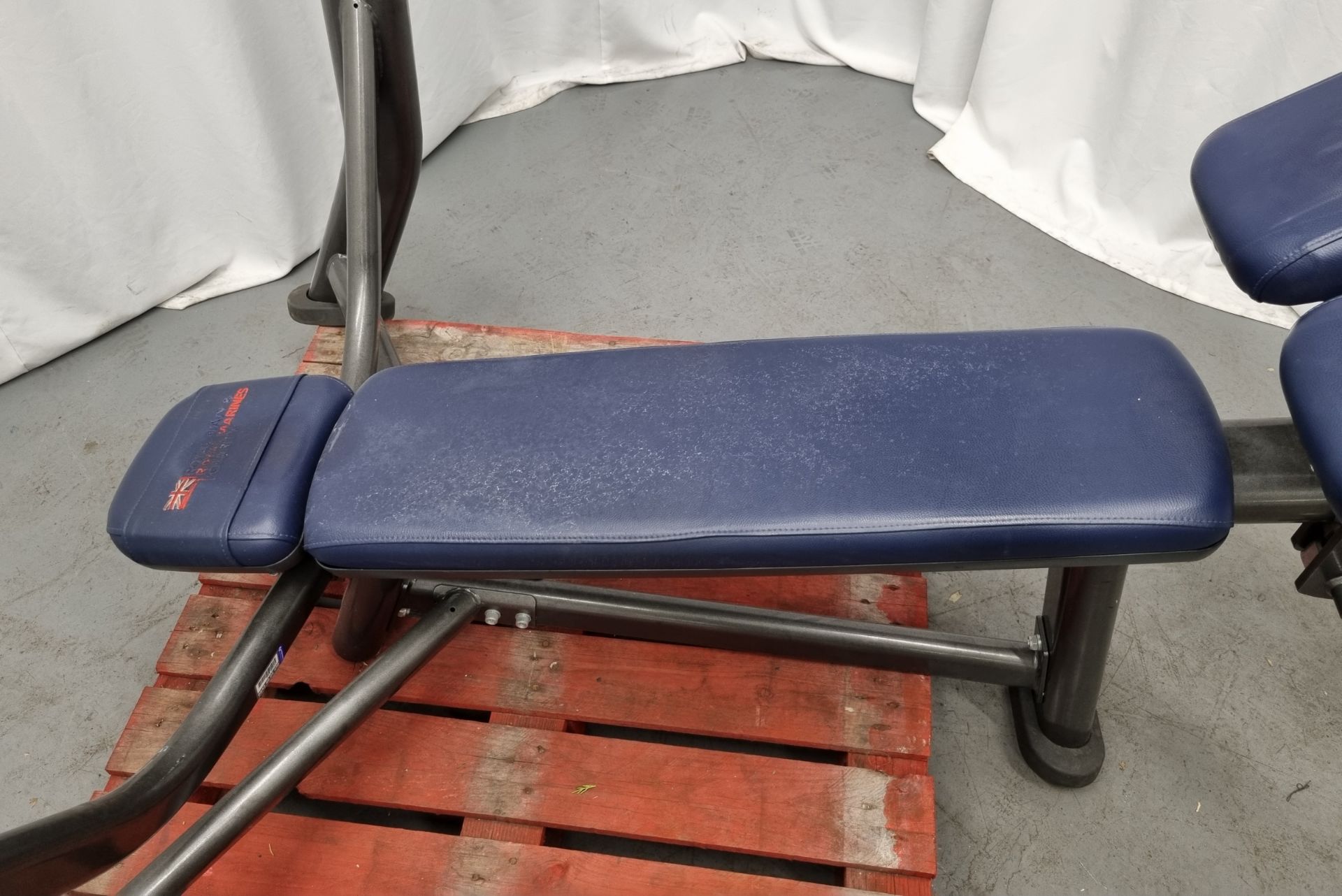 Incline weight bench - L 1750 x W 130 x H 1260mm - Image 3 of 5