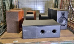 9x audio speakers - Sony, JVC, Tannoy, Rogers