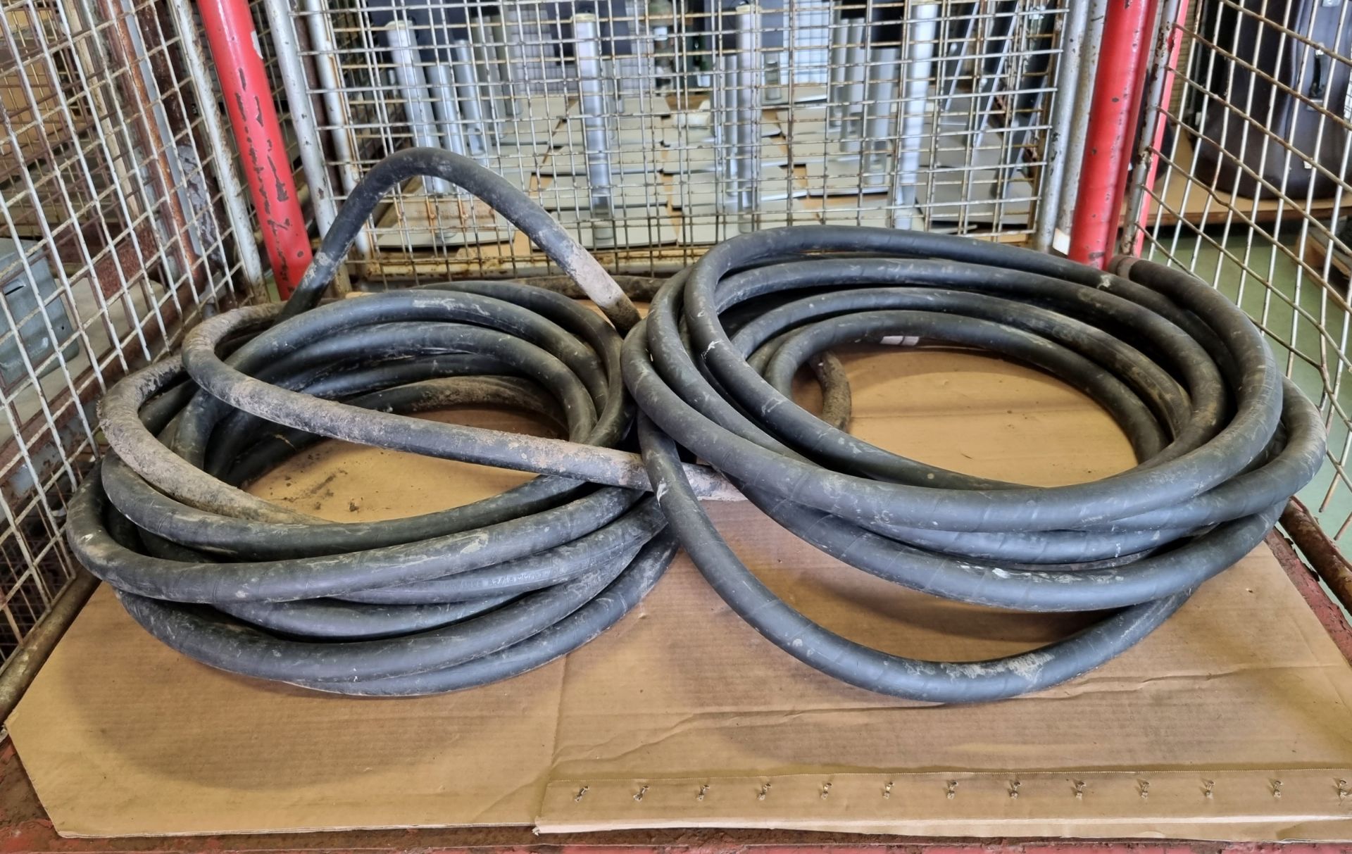 2x Premier HP fire hoses - TT/BS 3169:1986 A2/19 MM/07-00/55 BAR - approx. 20m - Image 2 of 2