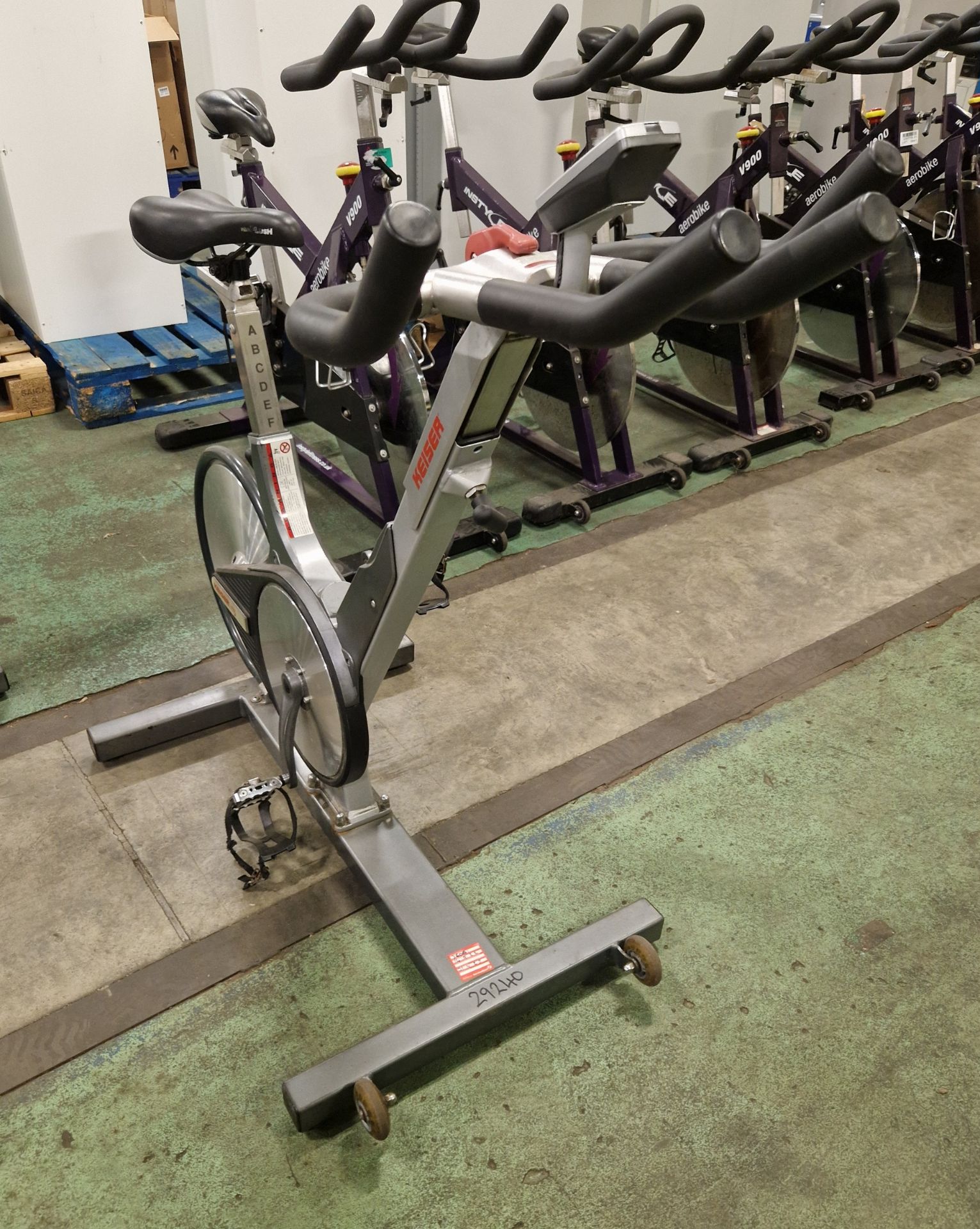 Keiser M3 exercise spin bike - Image 2 of 5