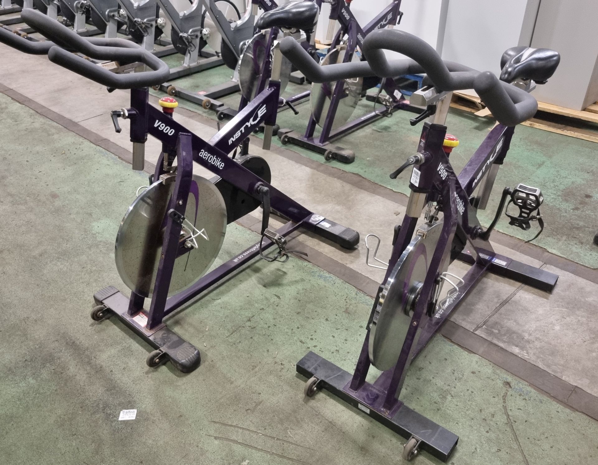 2x InStyle V900 Aerobike spin bikes - Image 2 of 3