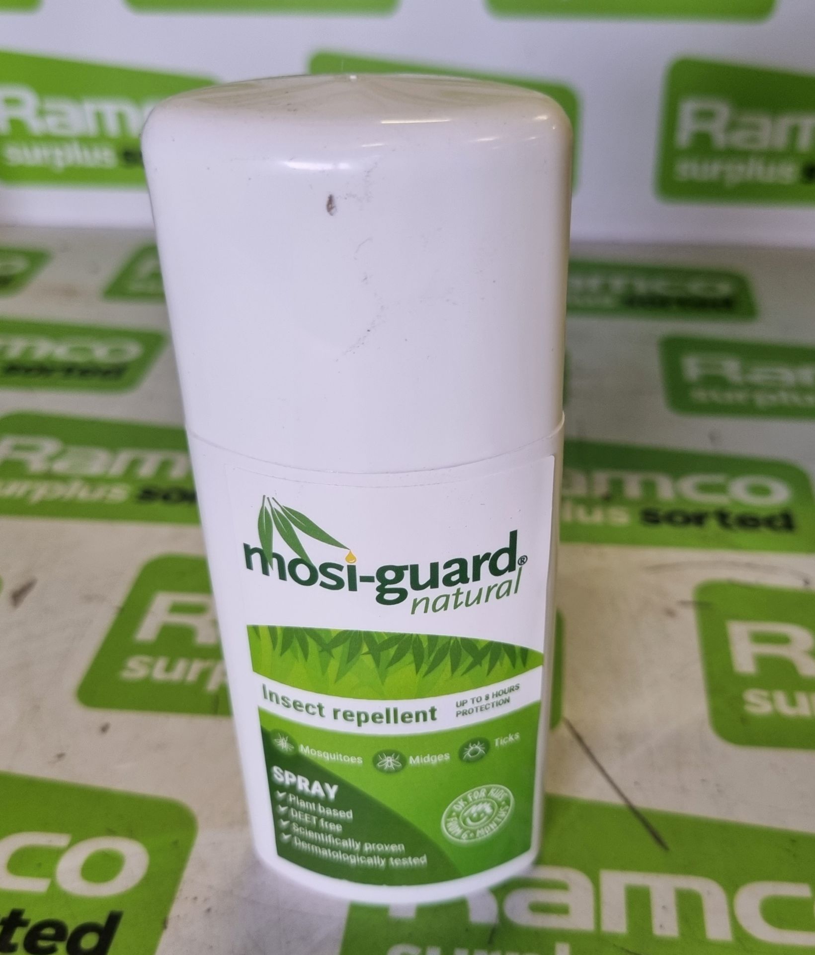 8x boxes of Mosi-Guard Natural Spray 75ml - 6 per box