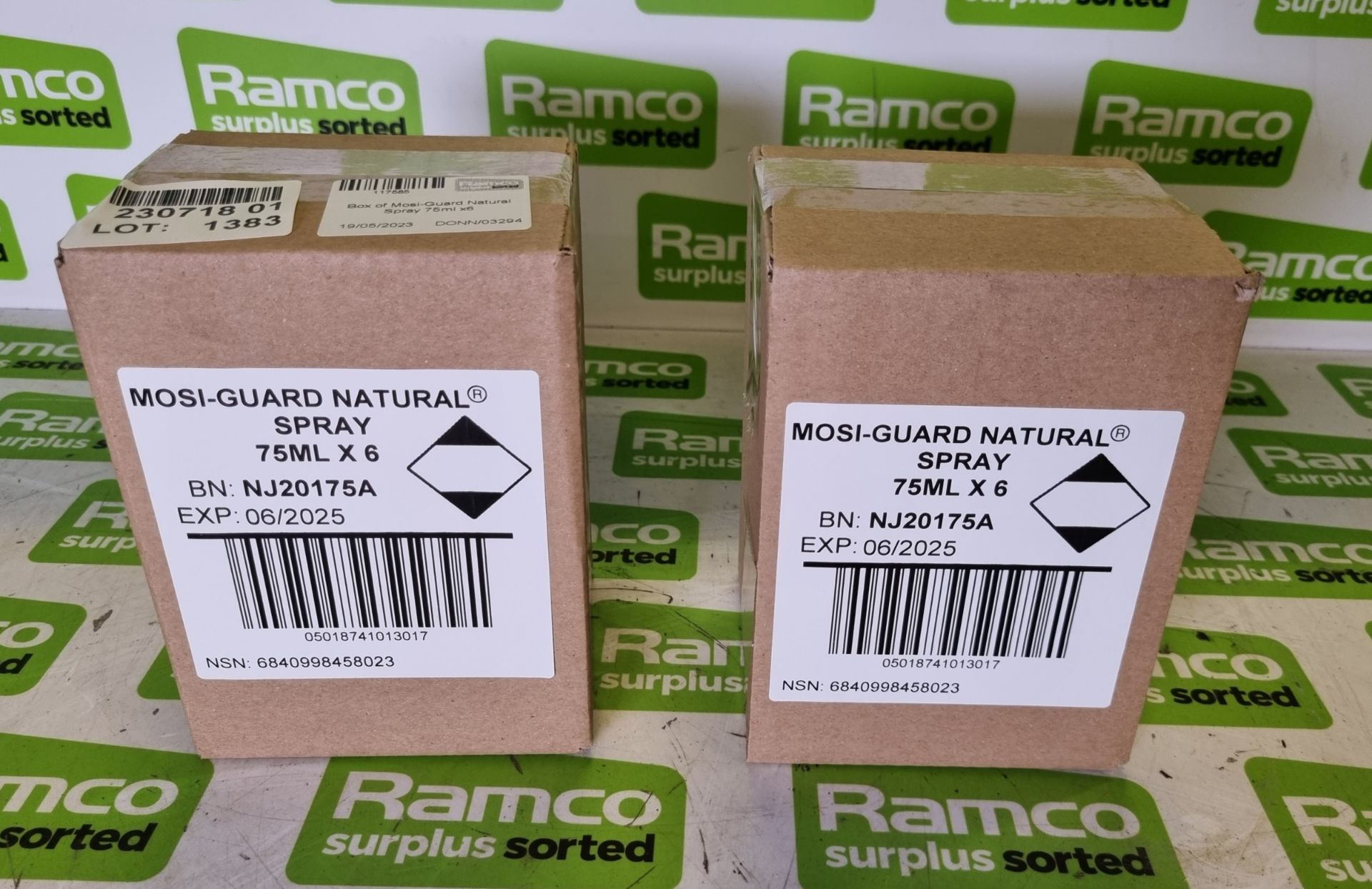 2x boxes of Mosi-Guard Natural Spray 75ml - 6 per box - Image 3 of 4