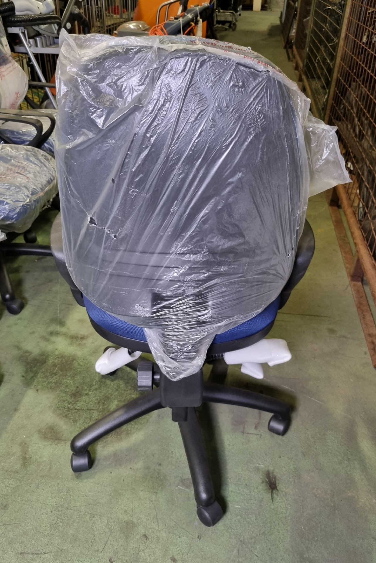 Dams Vantage 200 fabric operators chair - blue - Bild 3 aus 3