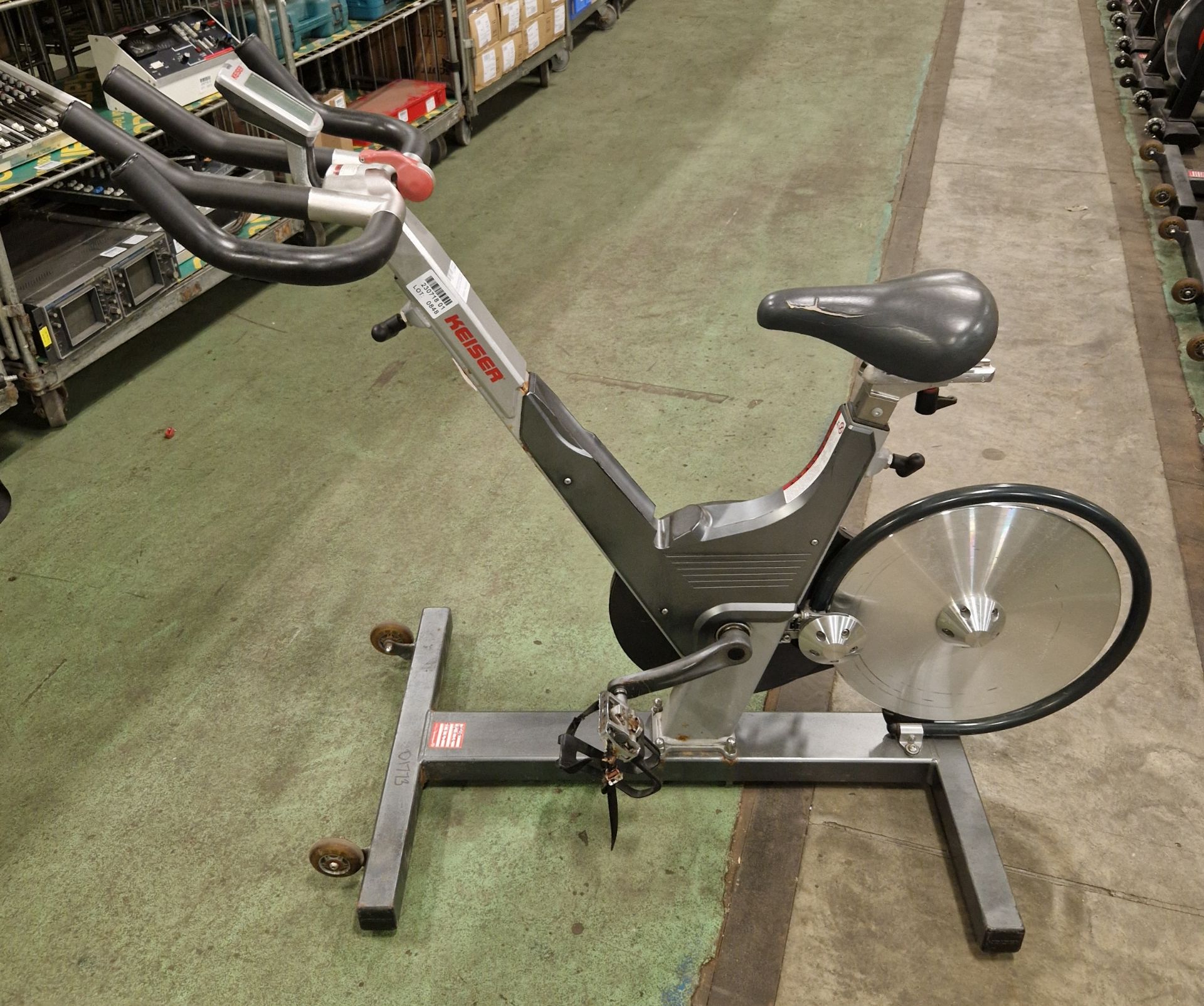 Keiser M3 exercise spin bike - NON FUNCTIONAL DISPLAY