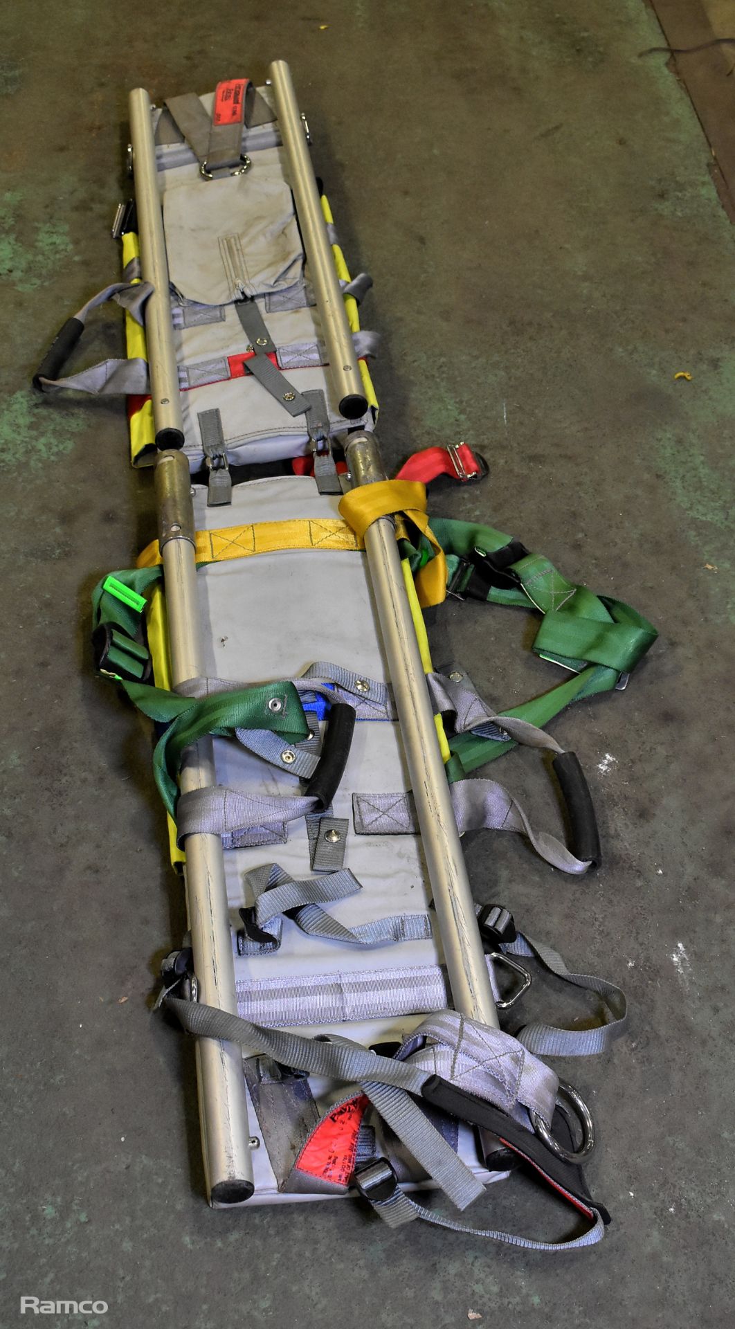 Paraguard Excel rescue stretcher in storage backpack