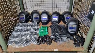 Workshop equipment and accessories - air fed auto welding helmets, respirator filters