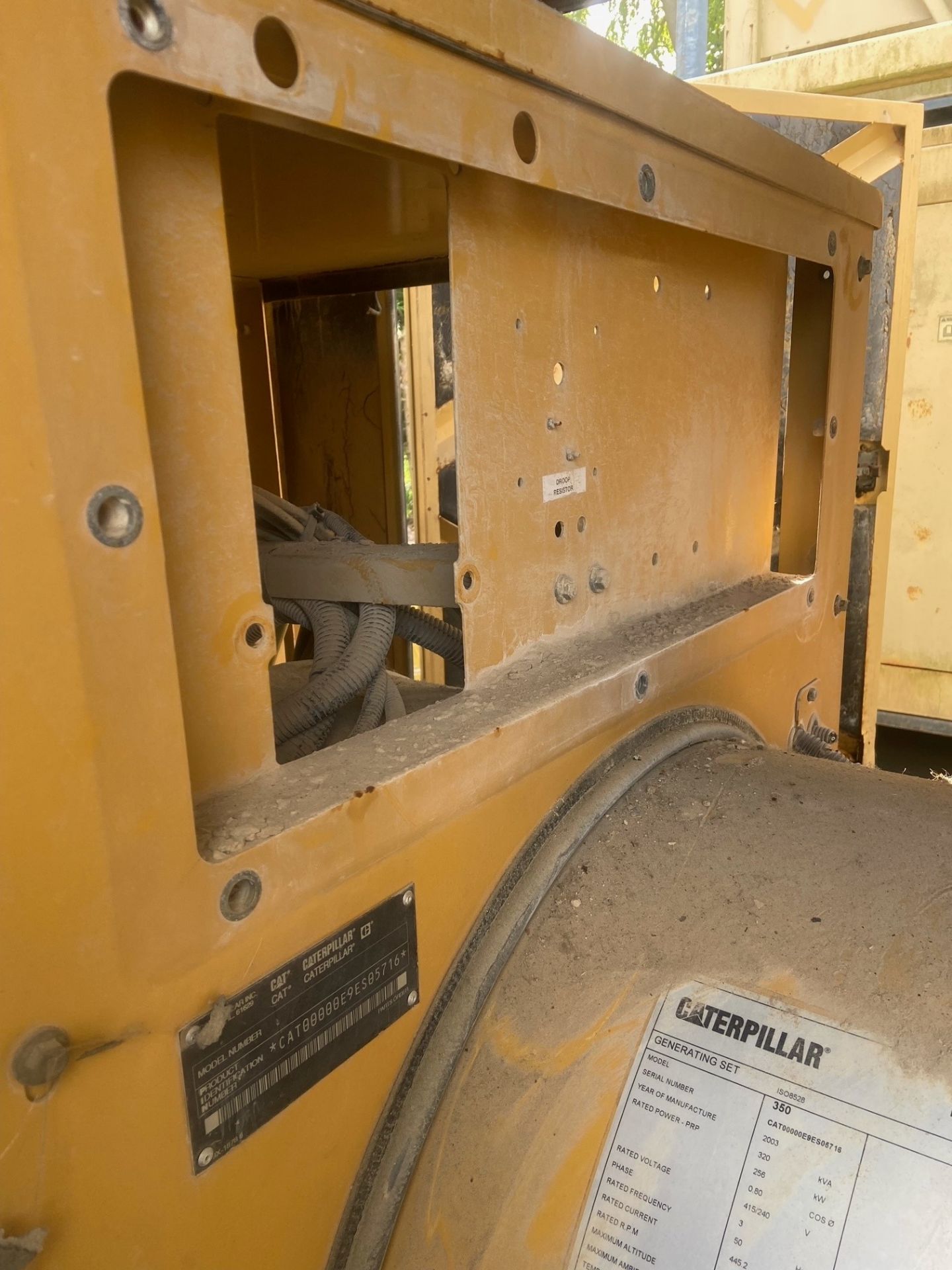 Caterpillar 320KVA 256kW Generator - 445Amps per phase @ 415v - 50Hz - 1500rpm year 2003-4 - Bild 11 aus 14