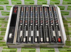 G.E.L. MX6 C2S/302 sound mixer deck - W 380 x D 420 x H 170 mm