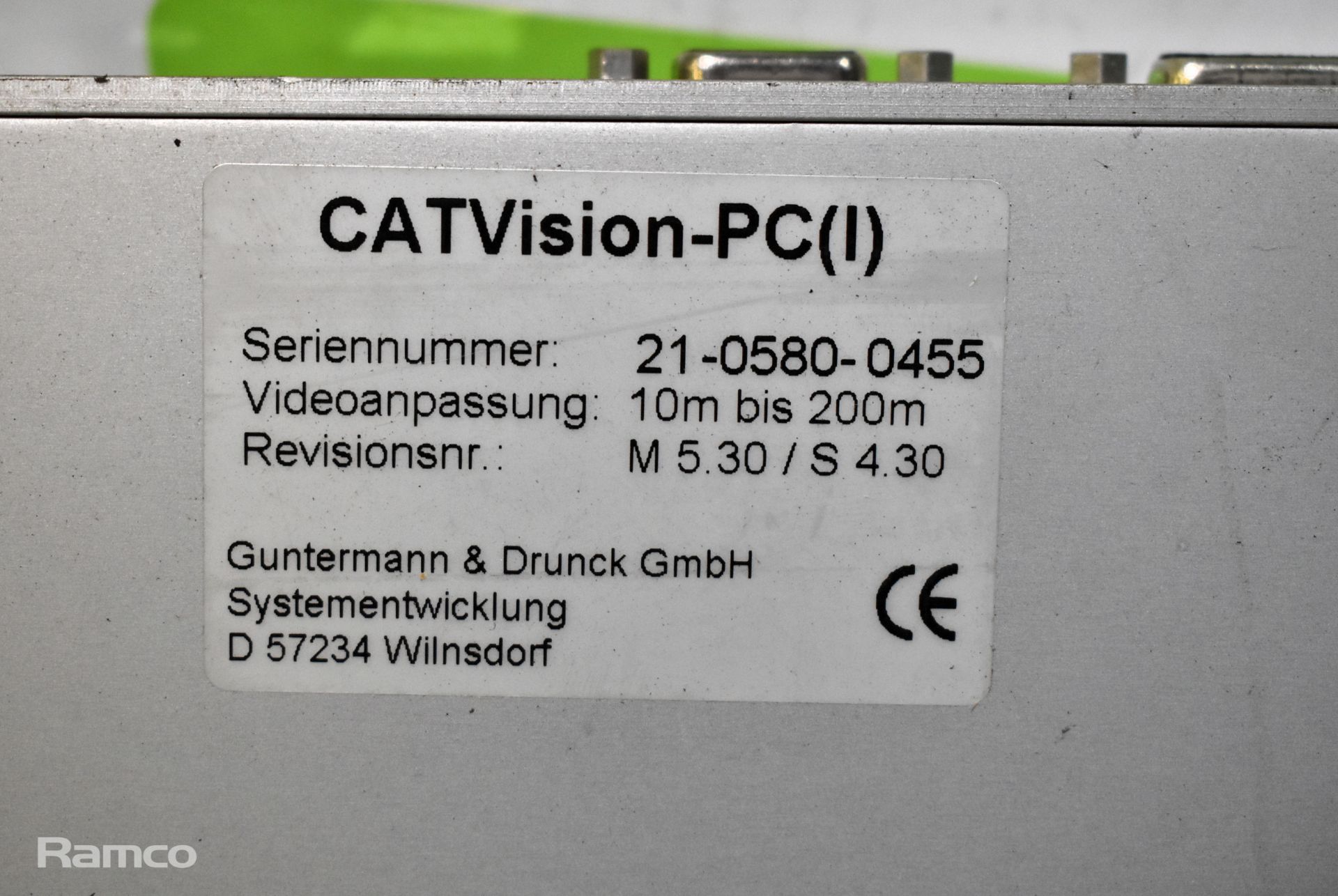 Hitachi CP-RX93 LCD projector unit with document, G & D user center 4, G & D CAT Vision - Image 14 of 24