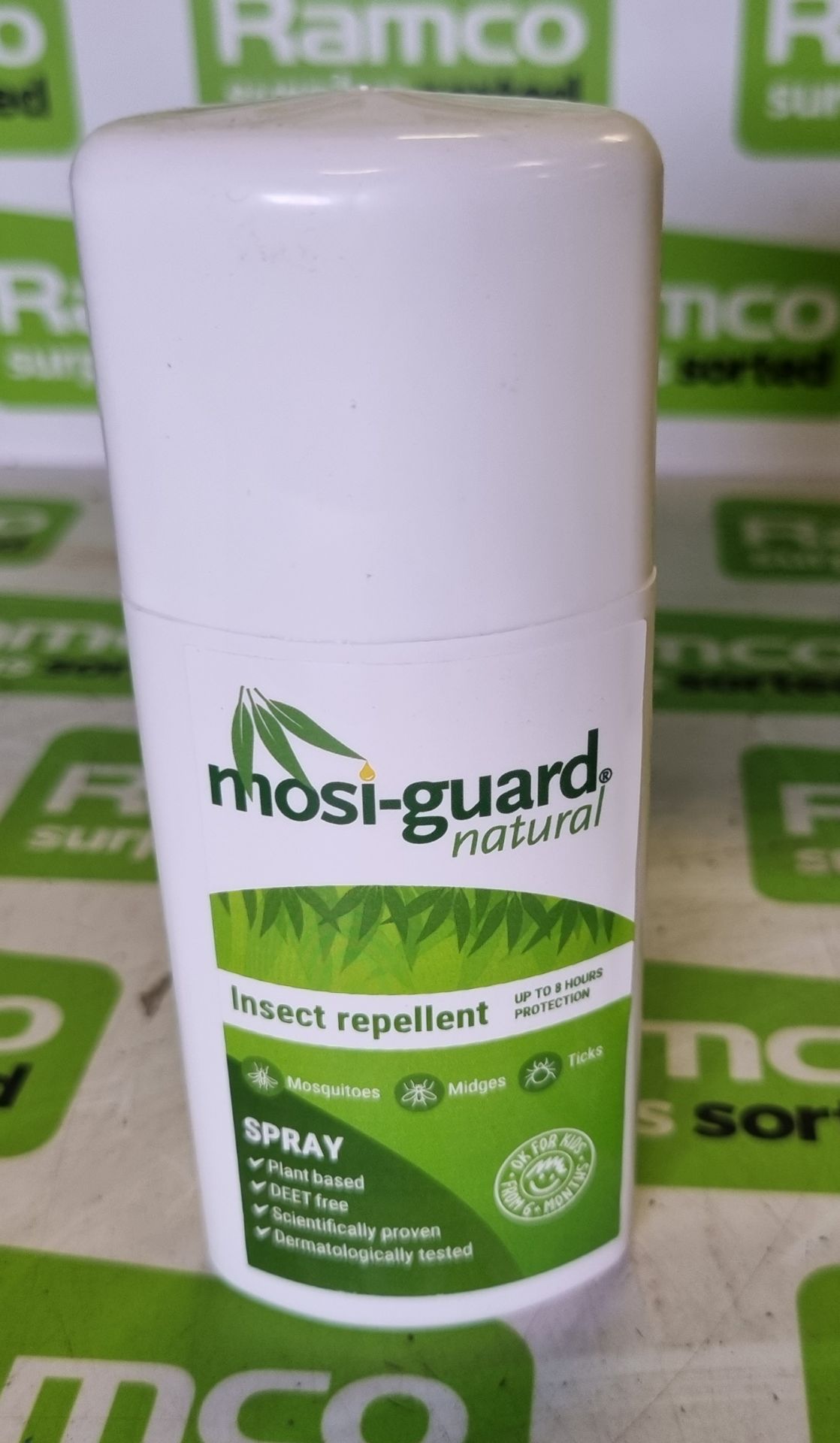 4x boxes of Mosi-Guard Natural Spray 75ml - 6 per box