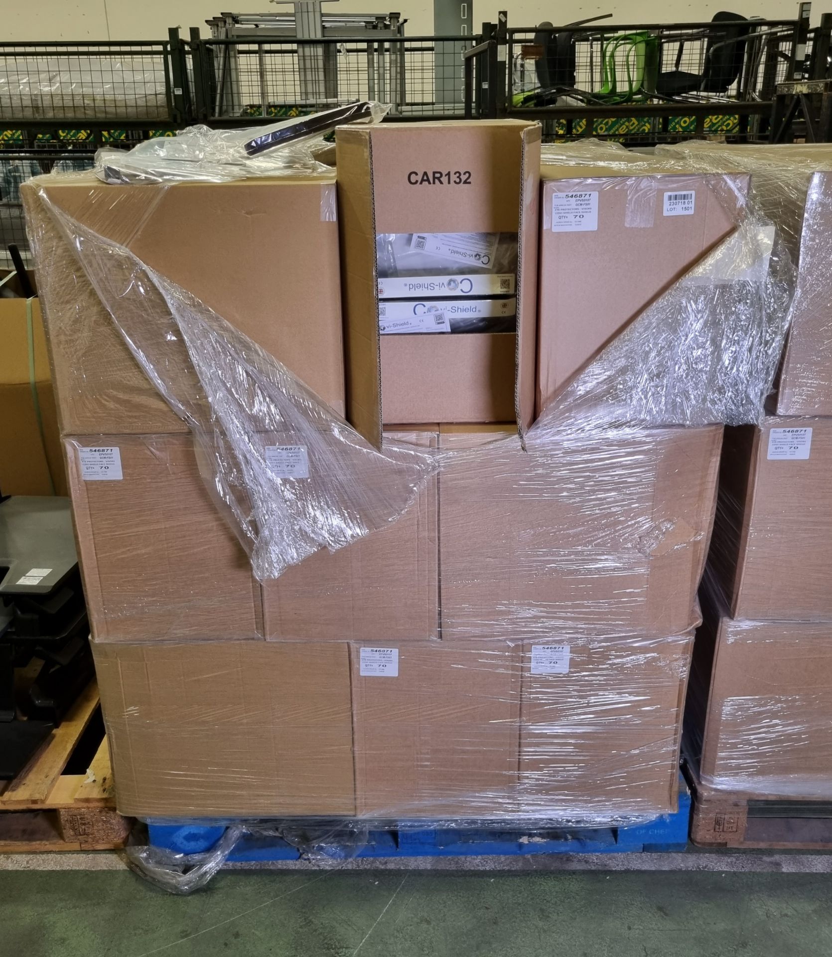 21x Boxes of Covi-Shield visors - 70 units per box - Image 4 of 4