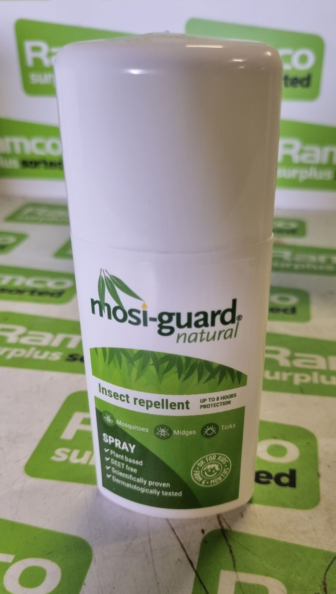 2x boxes of Mosi-Guard Natural Spray 75ml - 6 per box