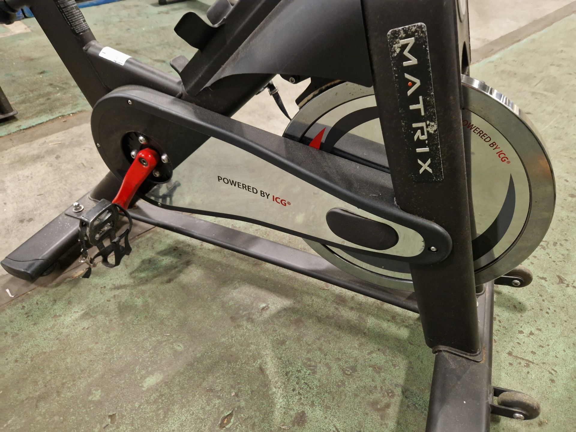 Matrix IC2 spin bike - max user weight 130kg - L 1200 x W 530 x D 1100mm - Image 6 of 6