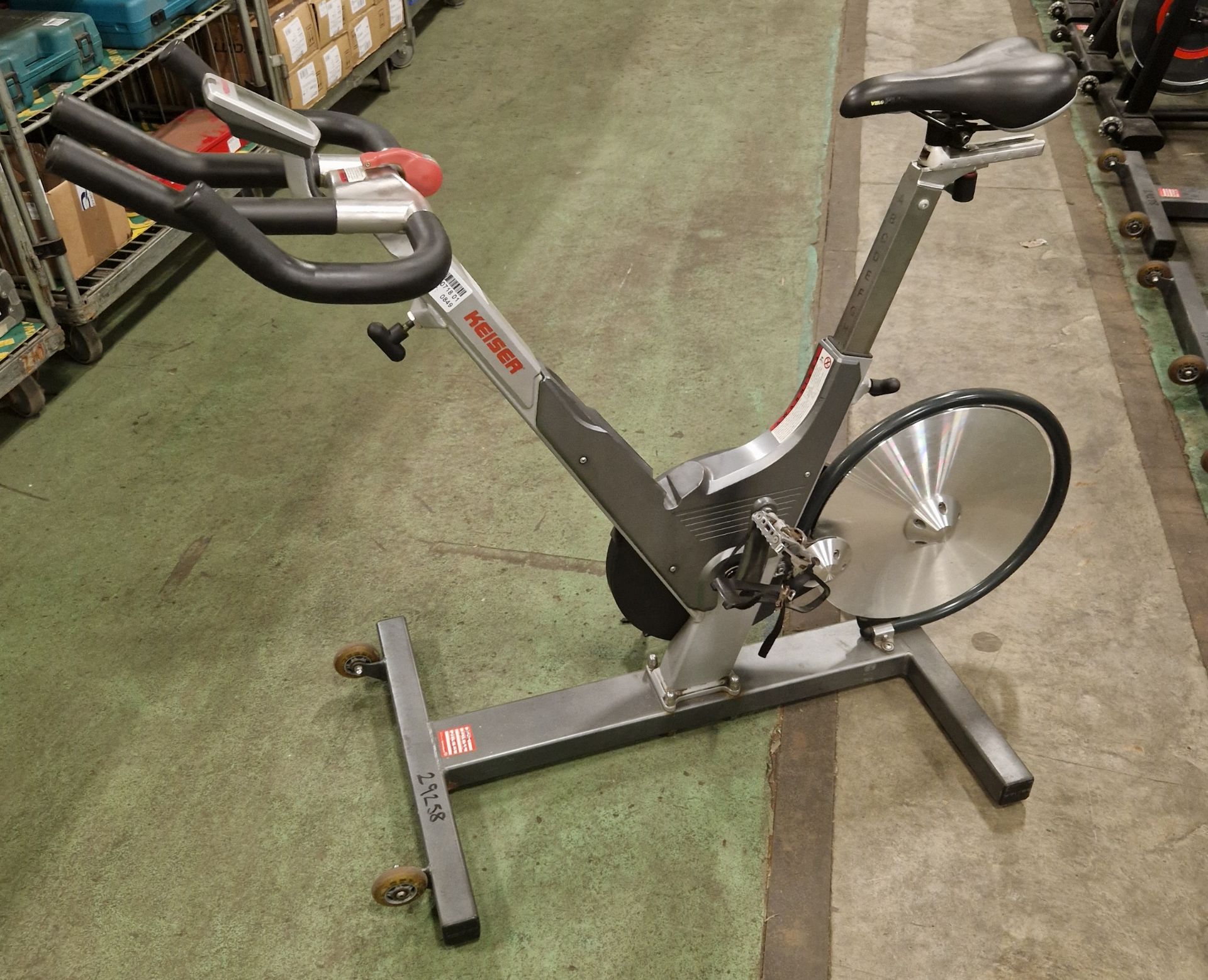 Keiser M3 exercise spin bike - NON FUNCTIONAL DISPLAY