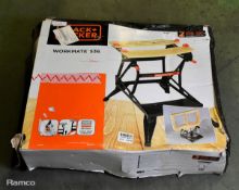 Black and Decker workmate 536 - working heights 595/775mm