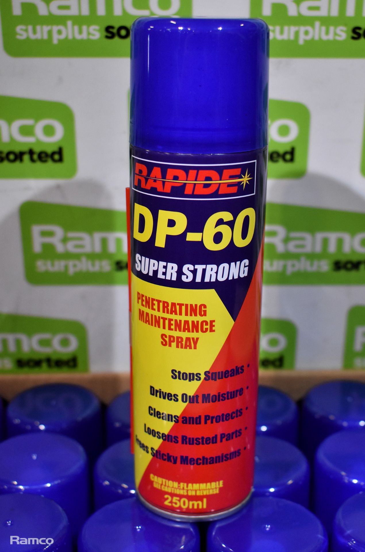 Rapide DP-60 super strong maintenance rapid penetration spray - 250ml spray tins - 24 tins - Bild 2 aus 3