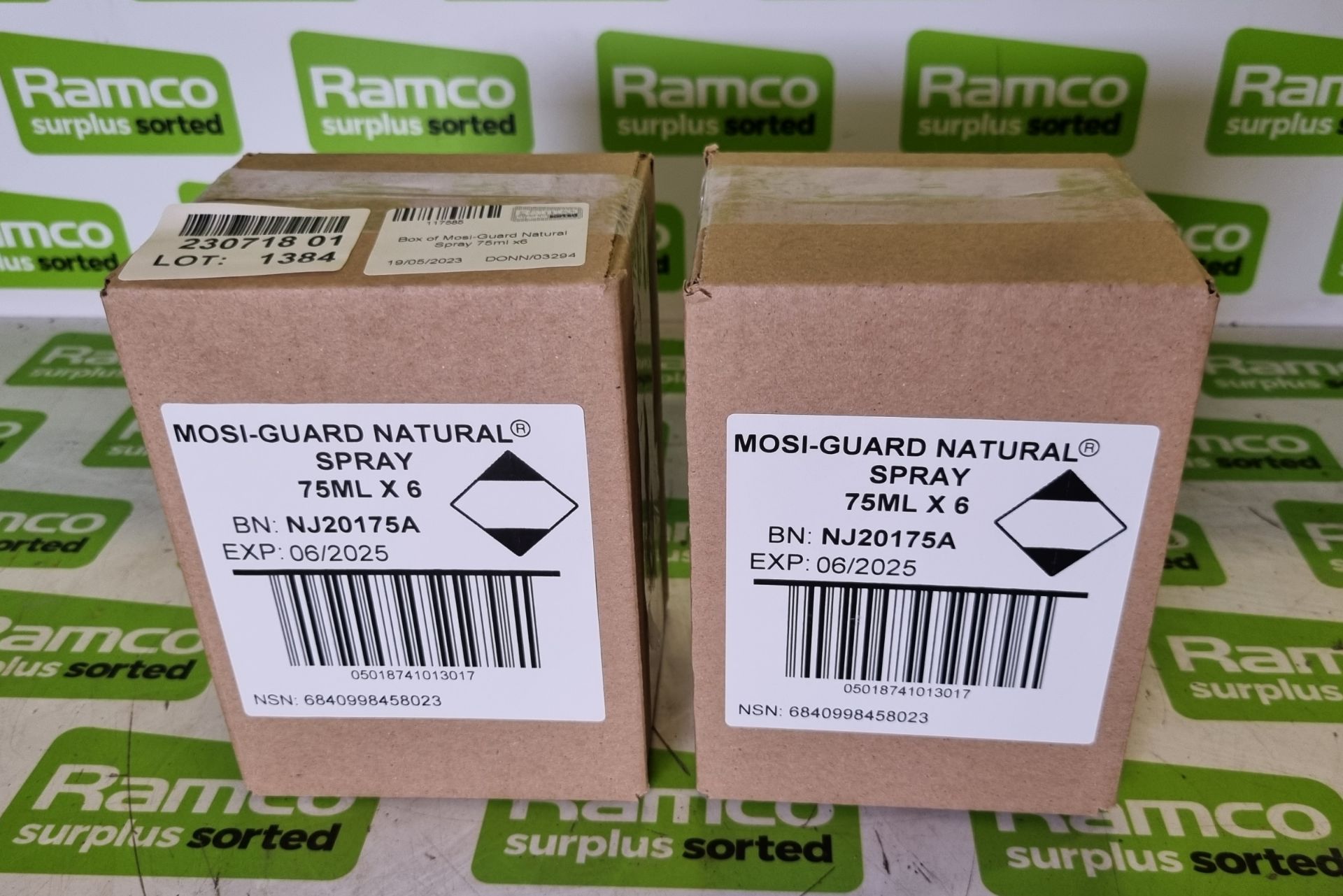 2x boxes of Mosi-Guard Natural Spray 75ml - 6 per box - Bild 4 aus 4