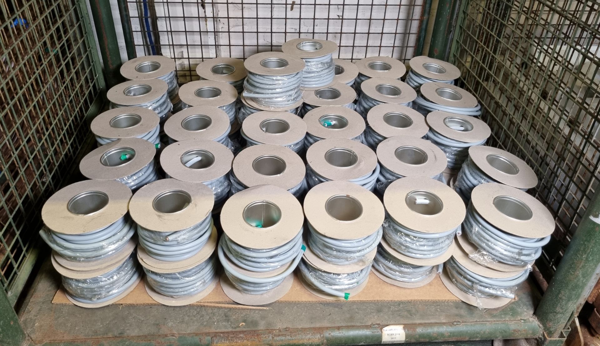 62x reels of 25mm double insulated single core cable - unknown length - 1 reel weighs 3.3kg - Image 2 of 3