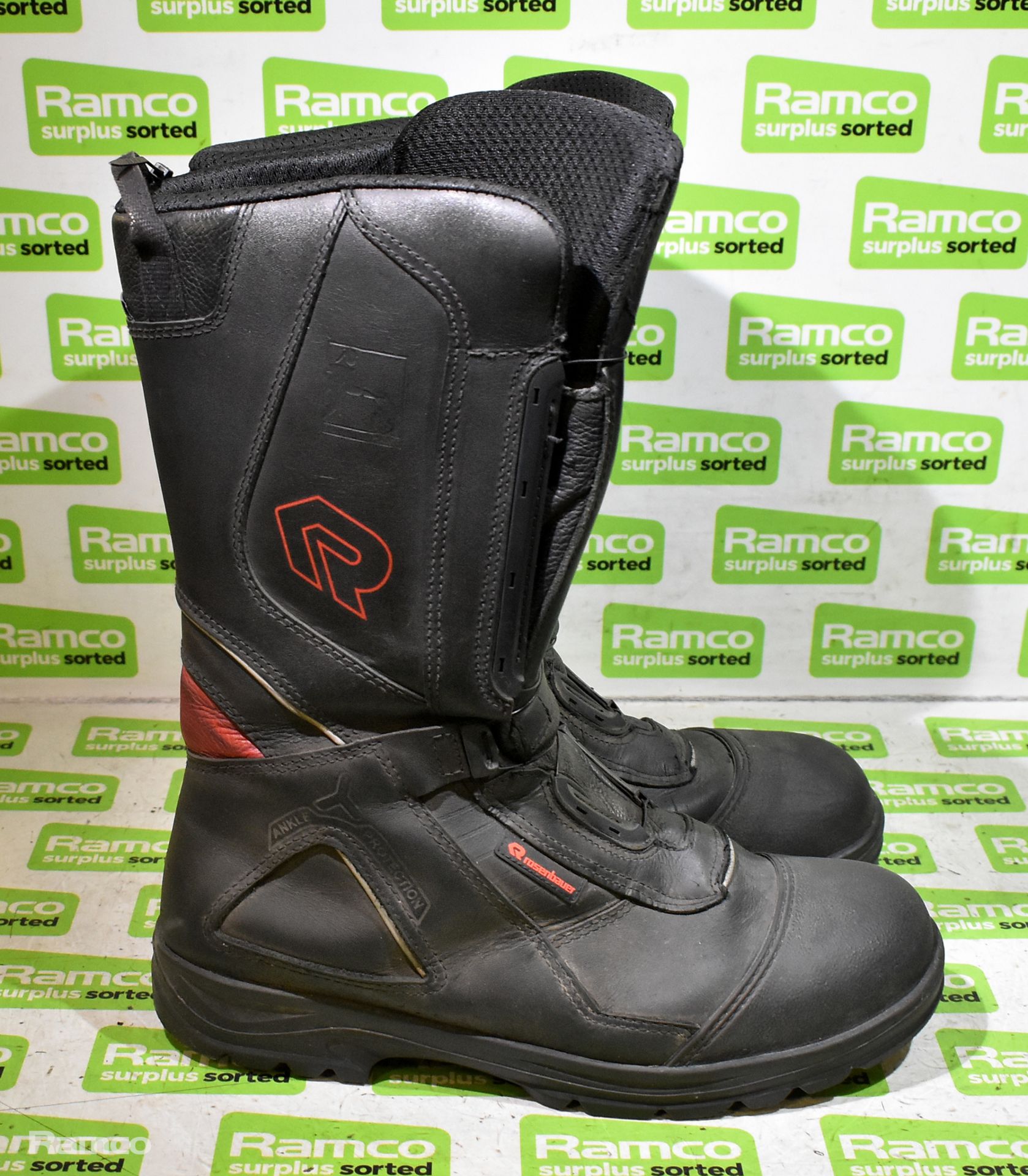 Rosenbauer Sympatex Fire & Heat Resistant Boots Pair - Size: EU 46, UK 11.5 - Image 2 of 4