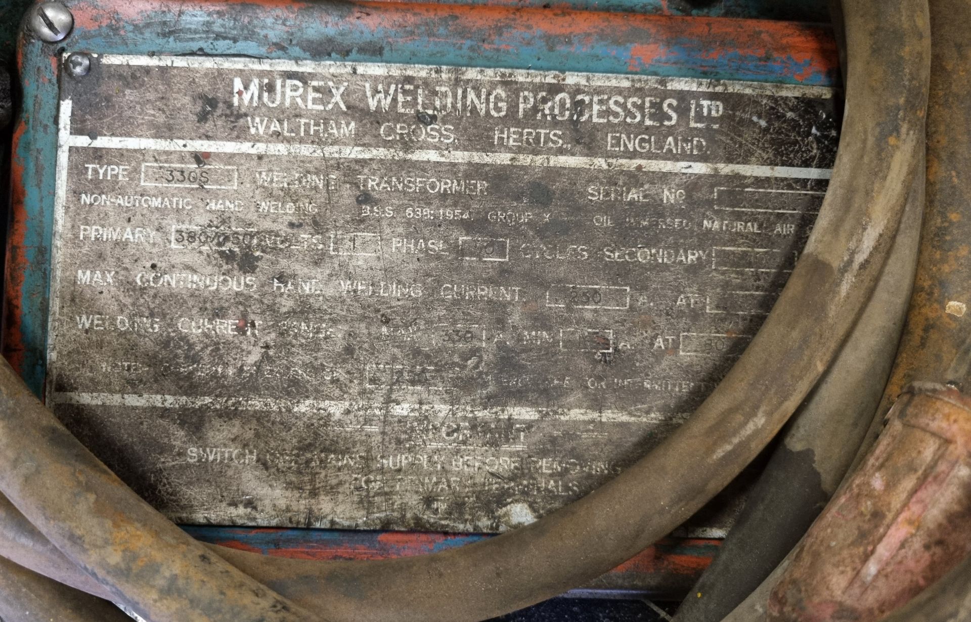 Murex welding processor - 300A - L1200 x W 700 x H 740 - Bild 6 aus 6