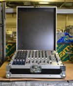 Allen & Heath Xone 464 professional club audio mixer with transportation case