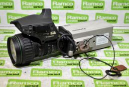 Panasonic AW-E800E convertible camera with Canon BCTV zoom lens