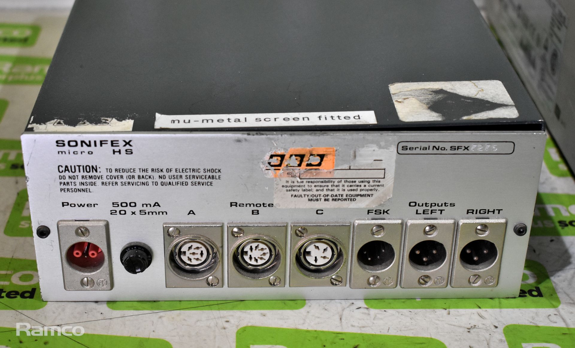 Sonifex micro HSx NR cartridge machine, Sony DSR-25 digital videocassette recorder- AS SPARES - Bild 3 aus 5
