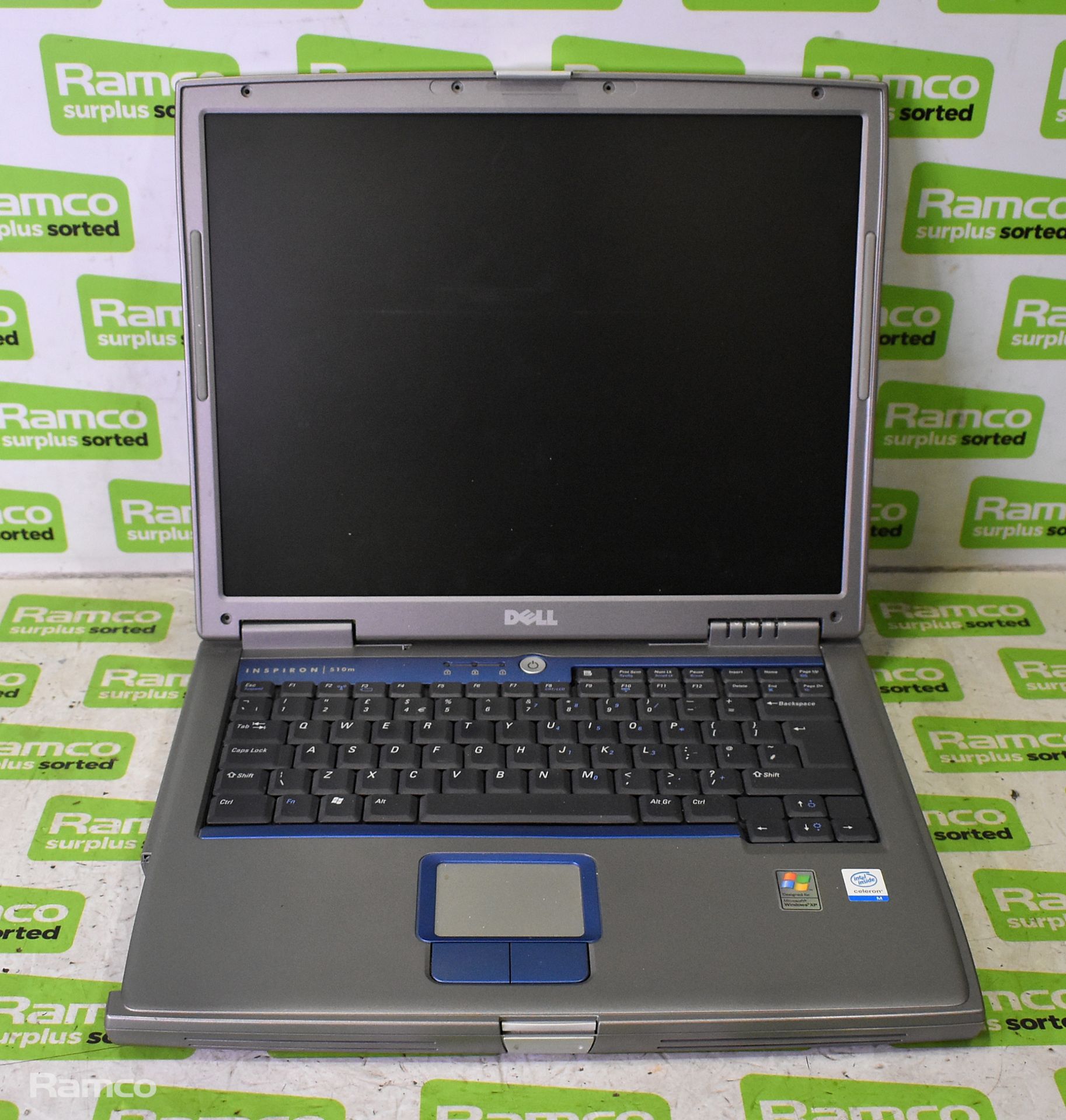 Dell Inspiron 510M PP10L laptop - missing hard drive - NO CHARGER